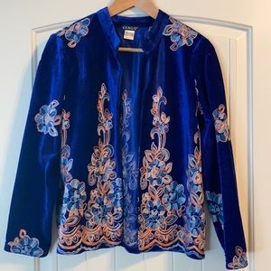 Venus velvet jacket.